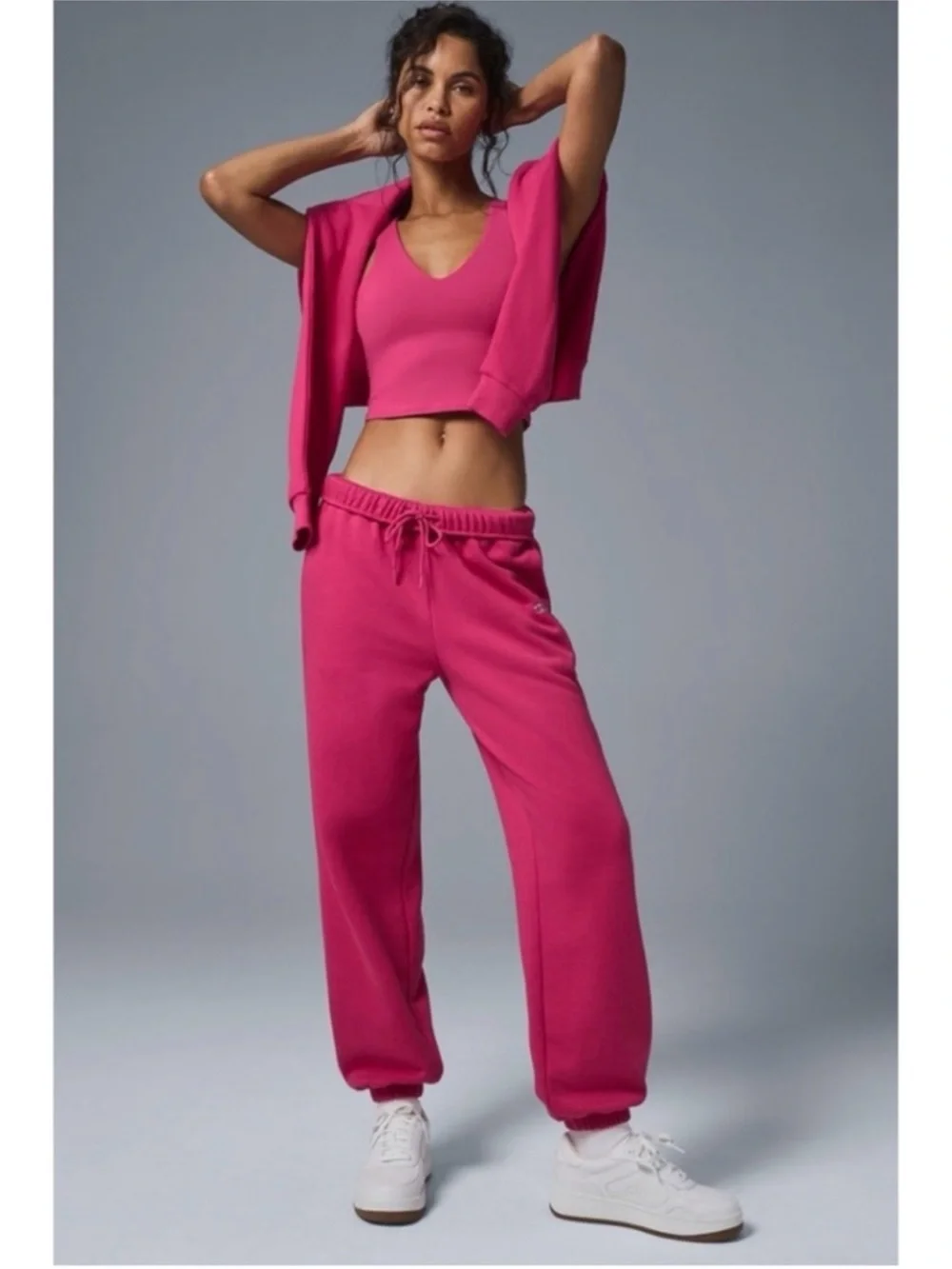 Alo Yoga Accolade Pink Summer Crush Sweatpants Sz S 4-6 U5013RG Rare